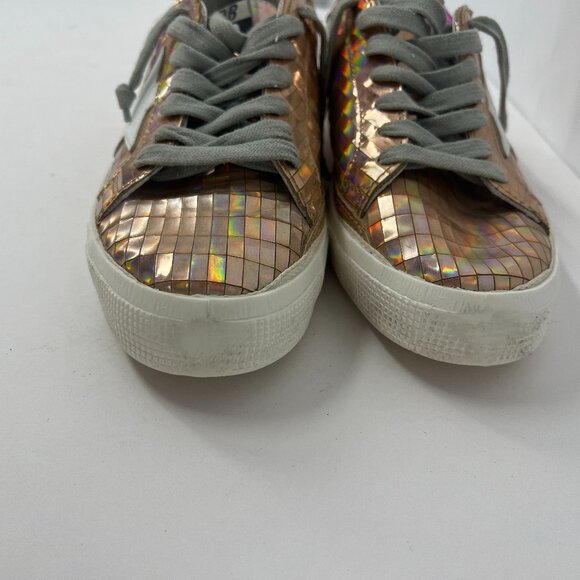 Golden Goose May sneakers. Disco iridescent gold. Size 39. - Picture 3 of 13